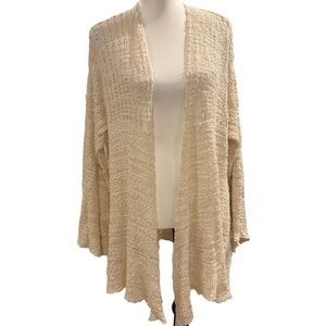 Free People Cream Knit Cardigan. XS